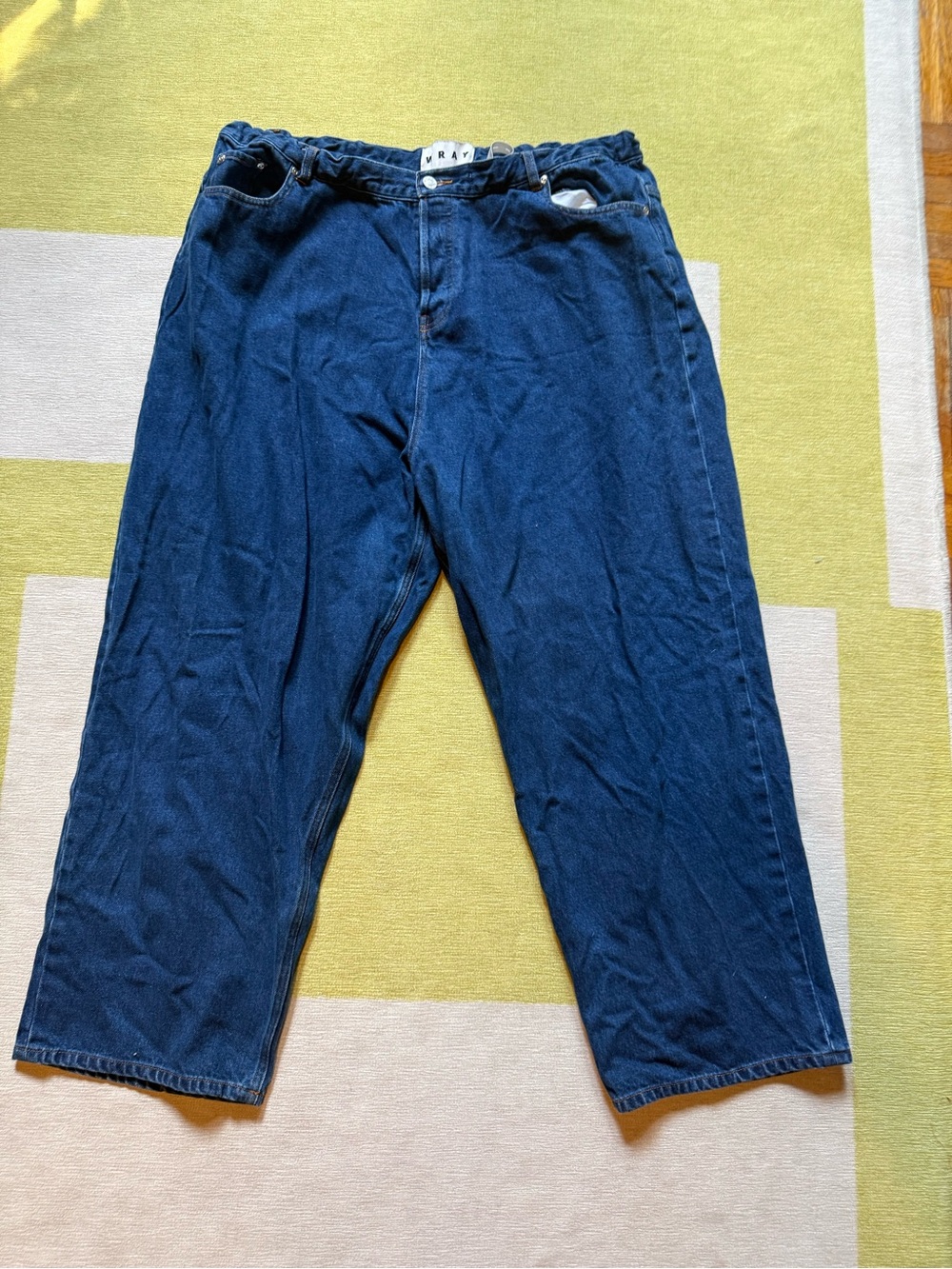 Wray Drew Jean in Blue Stone Size 18